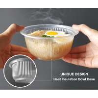 Vytra B750 Disposable PP Plastic Soup Bowl