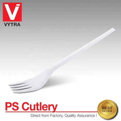 165cm / 6.5" Disposable PS Plastic Fork Cutlery