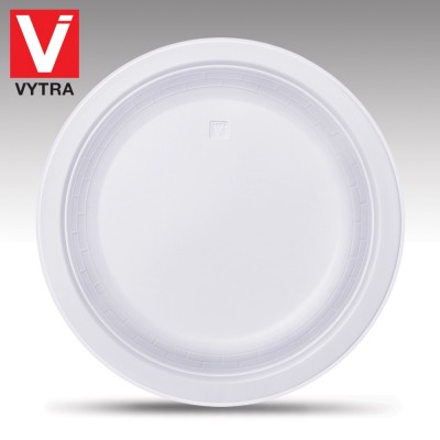 Vytra Catering Use 10 Inch Disposable PS Plastic Plate