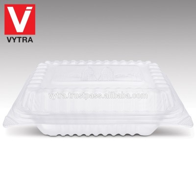 Vytra Hot Sales Microvawable 450 ml Disposable PP Plastic Lunch Box