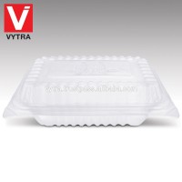 Vytra Hot Sales Microvawable 450 ml Disposable PP Plastic Lunch Box